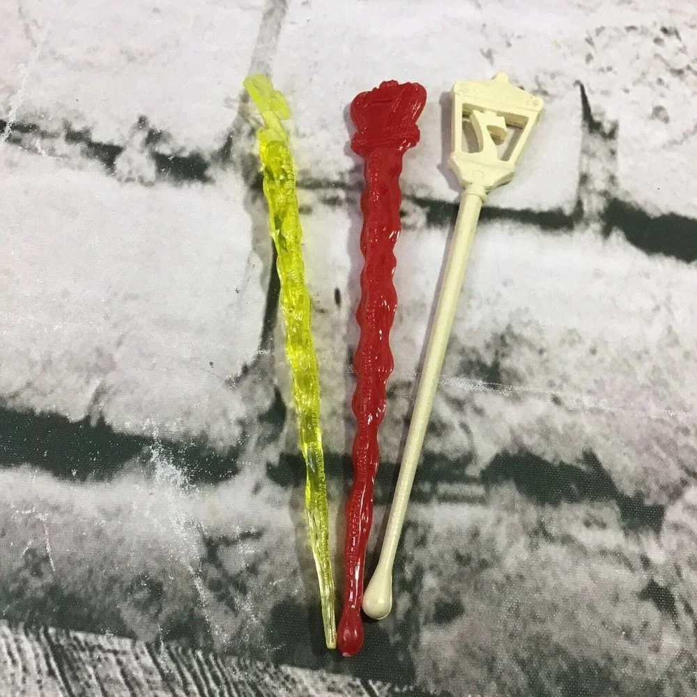 Vintage Seagrams 7 Swizzle Sticks Drink Stirrers Barware Advertisements Lot Of 3